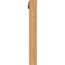 Ekena Millwork Olympic Slat Smooth Bracket w/ Offset Brace, Western Red Cedar, 5 1/2"W x 46"D x 46"H BKT0604X46X46OLY06SWR - alternate 4